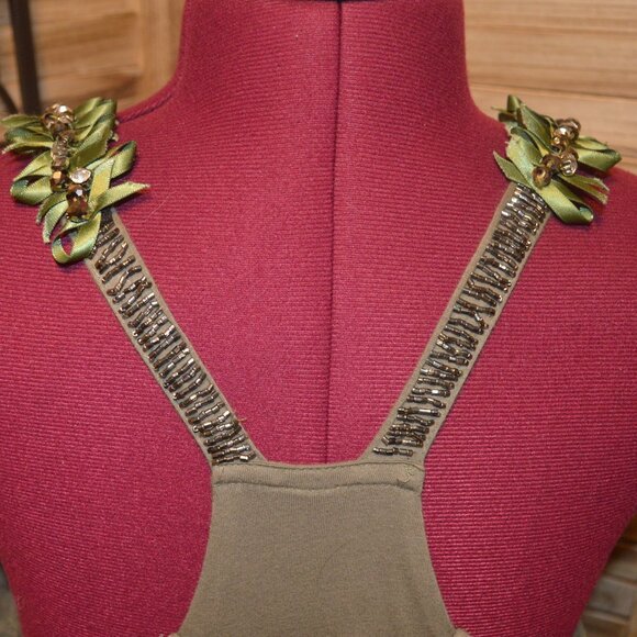 NWT Meghan Los Angeles S Olive Tunic - Picture 5 of 8